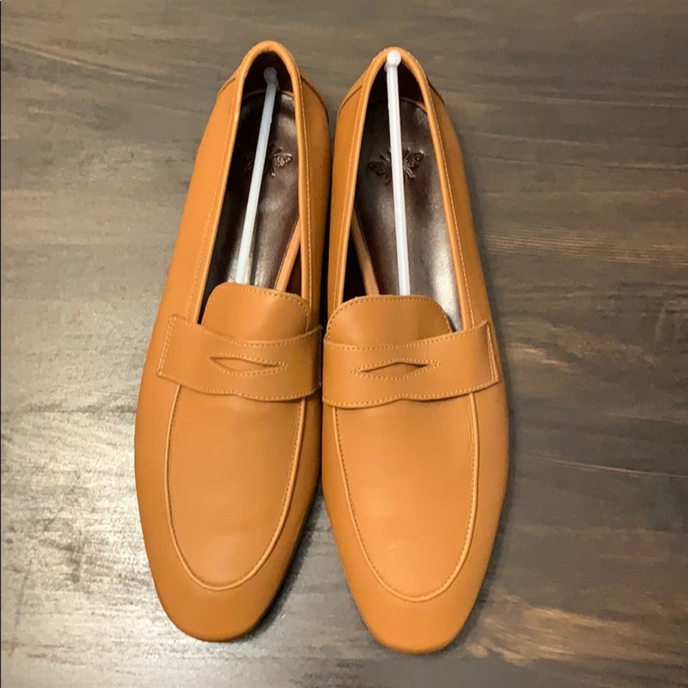 Women’s Bougeotte Leather Loafers Size 12 NWT